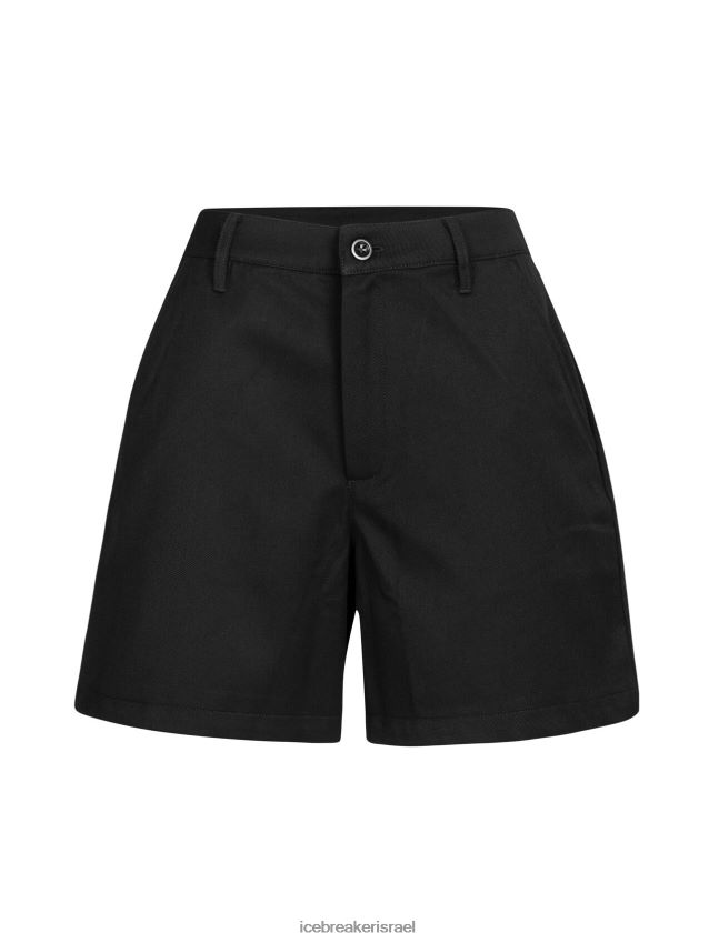 הַלבָּשָׁה Icebreaker מכנסי מרינו ברלין שָׁחוֹר נשים 42N8VN923