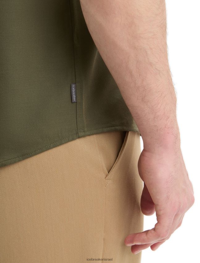 הַלבָּשָׁה Icebreaker חולצת מרינו סטיבסטון עם שרוולים קצרים לודן גברים 42N8VN9
