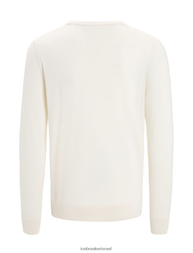 הַלבָּשָׁה Icebreaker סוודר מרינו וילקוקס עם שרוולים ארוכים עם צווארון V גִיר גברים 42N8VN226