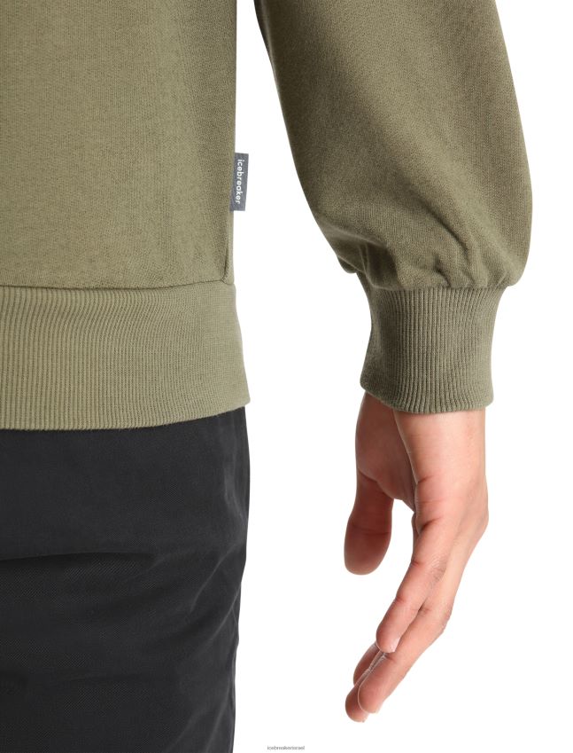 הַלבָּשָׁה Icebreaker סווטשירט מרינו central ii עם שרוולים ארוכים לודן גברים 42N8VN221