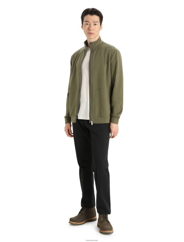 הַלבָּשָׁה Icebreaker מרינו central ii רוכסן עם שרוול ארוך לודן גברים 42N8VN359