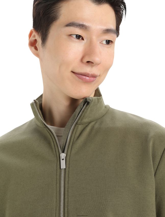 הַלבָּשָׁה Icebreaker מרינו central ii רוכסן עם שרוול ארוך לודן גברים 42N8VN359