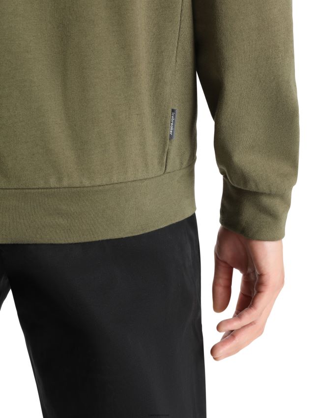 הַלבָּשָׁה Icebreaker מרינו central ii רוכסן עם שרוול ארוך לודן גברים 42N8VN359