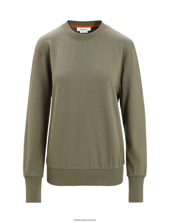 הַלבָּשָׁה Icebreaker סווטשירט מרינו central ii עם שרוולים ארוכים לודן נשים 42N8VN706