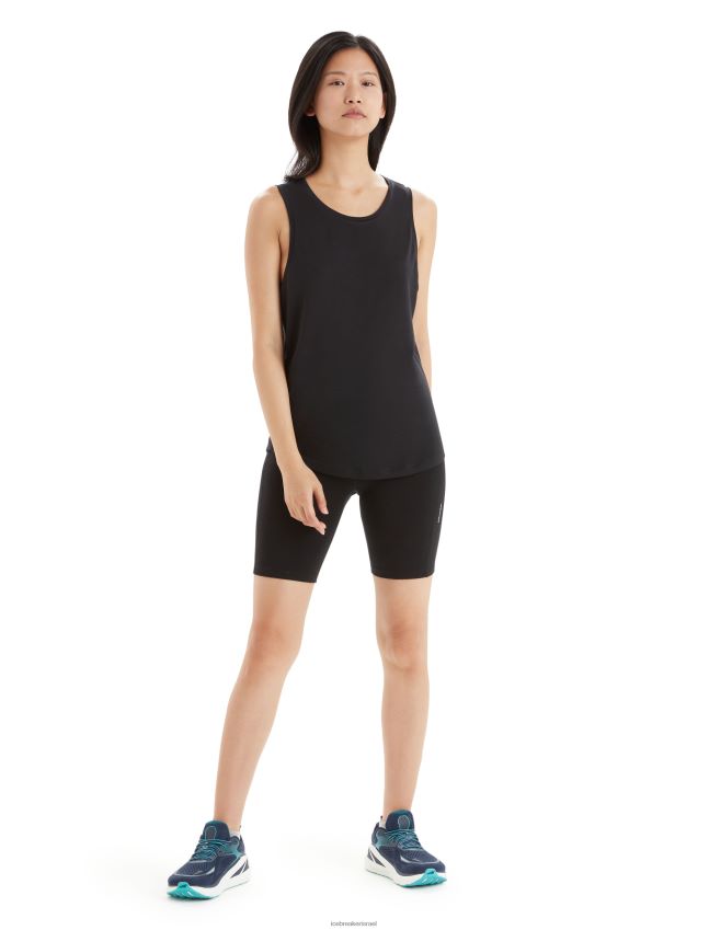 הַלבָּשָׁה Icebreaker מרינו fastray מכנסיים קצרים לגובה שָׁחוֹר נשים 42N8VN742