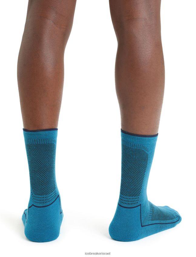אביזרים Icebreaker מגניב לייט מרינו hike 3q crew גרביים כחול גיאוגרפי גברים 42N8VN270