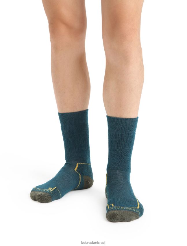 אביזרים Icebreaker מרינו hike+ גרבי צוות בינוניות תהילה ירוקה/לודן גברים 42N8VN261