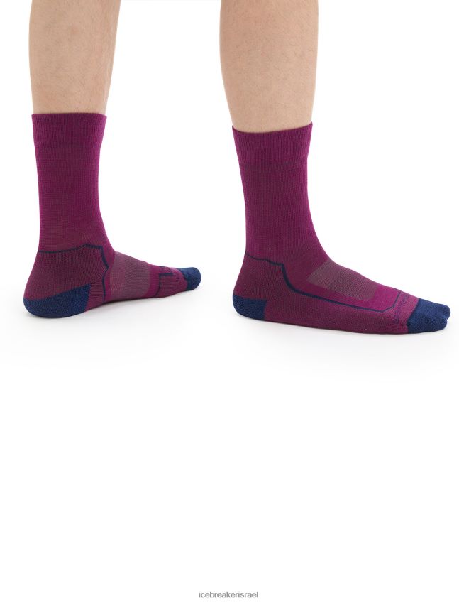 אביזרים Icebreaker מרינו hike+ גרבי צוות קלות ללכת ברי/רויאל חיל הים גברים 42N8VN275