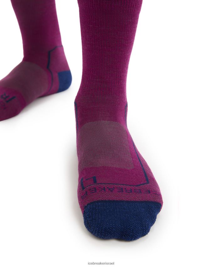 אביזרים Icebreaker מרינו hike+ גרבי צוות קלות ללכת ברי/רויאל חיל הים גברים 42N8VN275