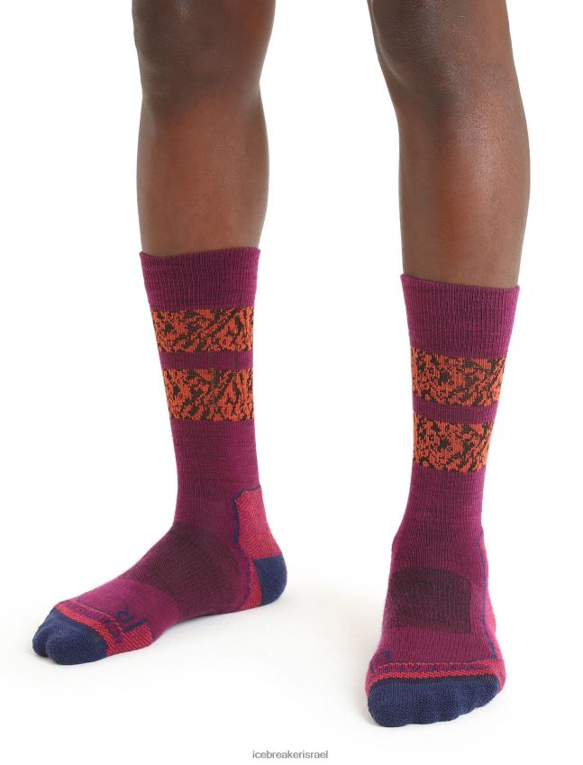 אביזרים Icebreaker מרינו hike+ גרבי צוות קלות פסגה טבעית ללכת ברי/רויאל חיל הים גברים 42N8VN288