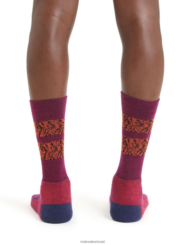 אביזרים Icebreaker מרינו hike+ גרבי צוות קלות פסגה טבעית ללכת ברי/רויאל חיל הים גברים 42N8VN288