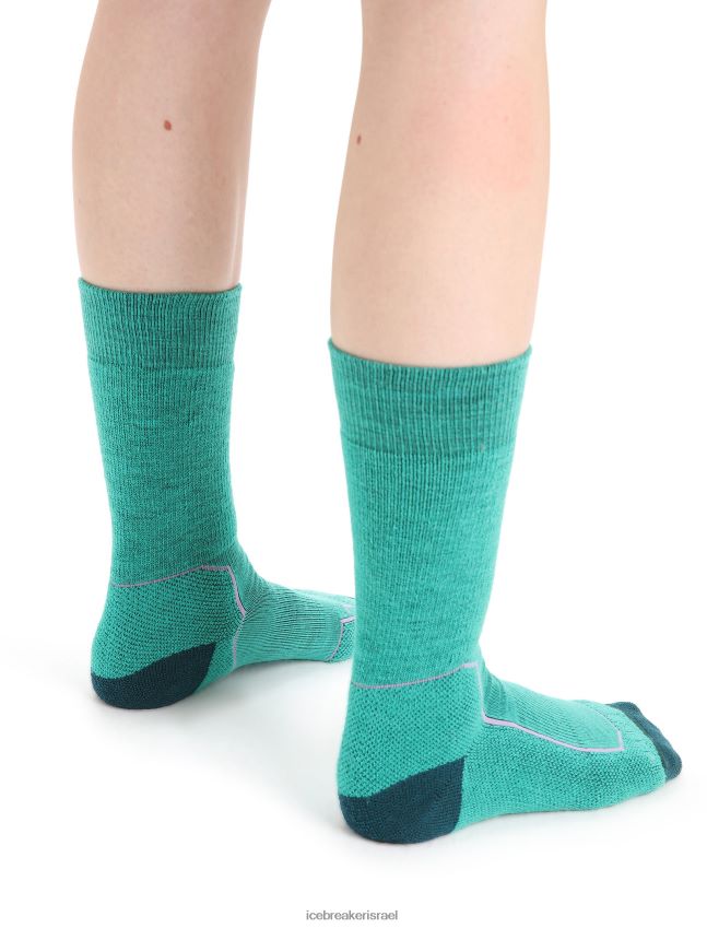 אביזרים Icebreaker מרינו hike+ גרבי צוות בינוניות תהילה רעננה/ירוקה נשים 42N8VN764
