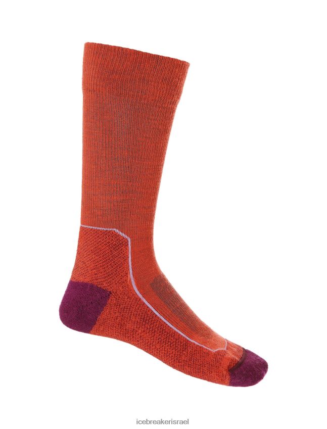 אביזרים Icebreaker מרינו hike+ גרבי צוות קלות אברש אדמה תוסס/גו ברי נשים 42N8VN784