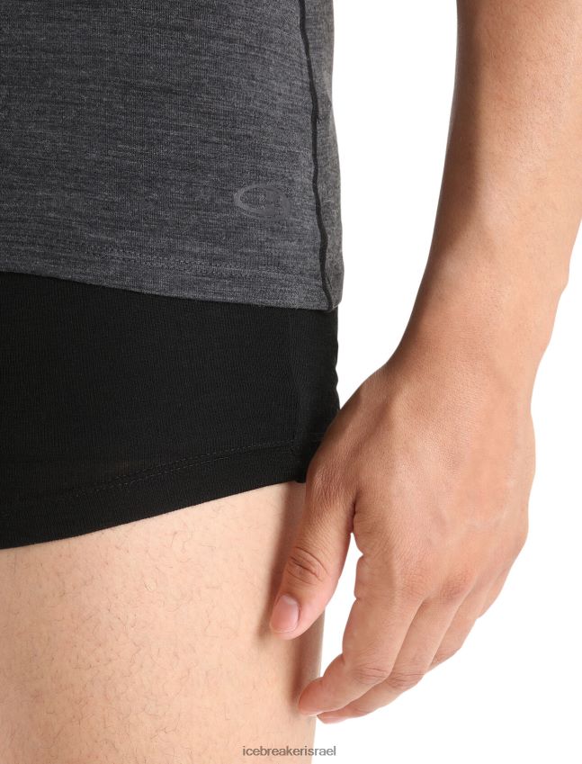 הַלבָּשָׁה Icebreaker חולצת טריקו עם שרוול קצר של merino anatomica סילון אברש גברים 42N8VN128