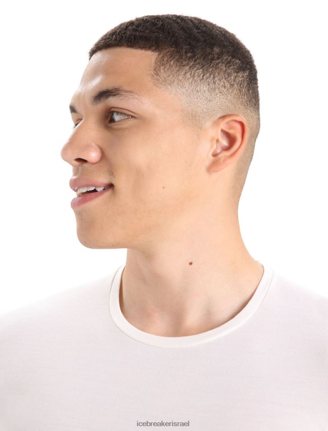 הַלבָּשָׁה Icebreaker חולצת טריקו עם שרוול קצר של merino anatomica שֶׁלֶג גברים 42N8VN130