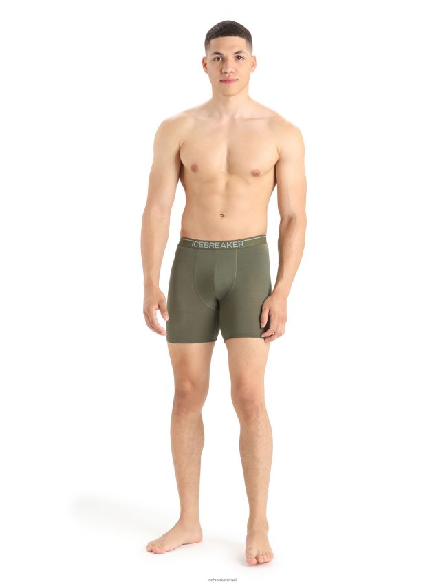 הַלבָּשָׁה Icebreaker בוקסר ארוך של merino anatomica לודן גברים 42N8VN132