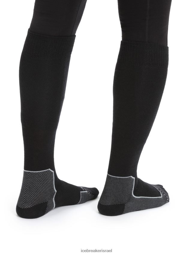 אביזרים Icebreaker merino ski+ אולטרה קל מעל גרבי השוק שָׁחוֹר נשים 42N8VN792