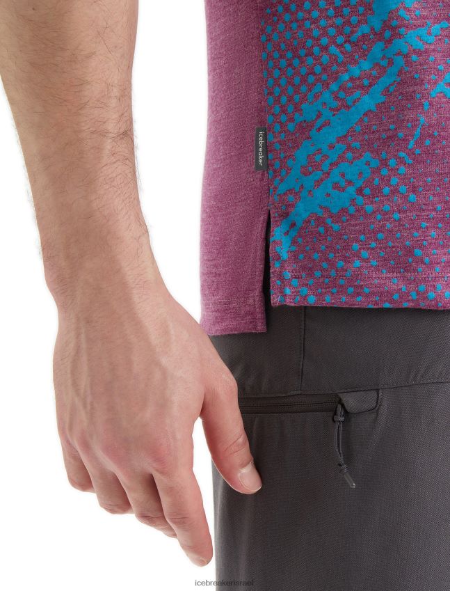 הַלבָּשָׁה Icebreaker שובל לחולצת טריקו עם שרוולים קצרים של merino sphere ii לך אברש ברי גברים 42N8VN43