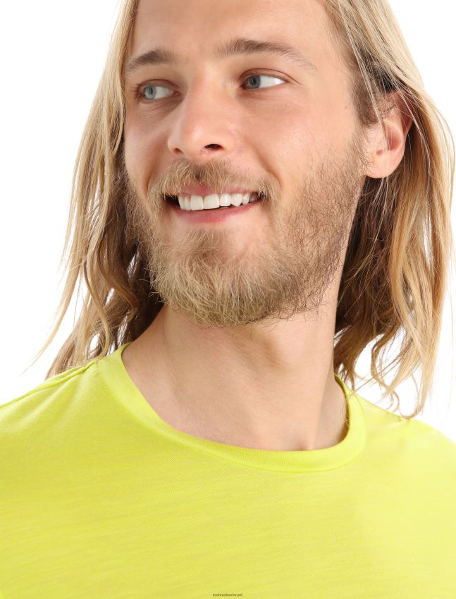 הַלבָּשָׁה Icebreaker חולצת טריקו עם שרוולים ארוכים של merino sphere ii זוהר גברים 42N8VN442