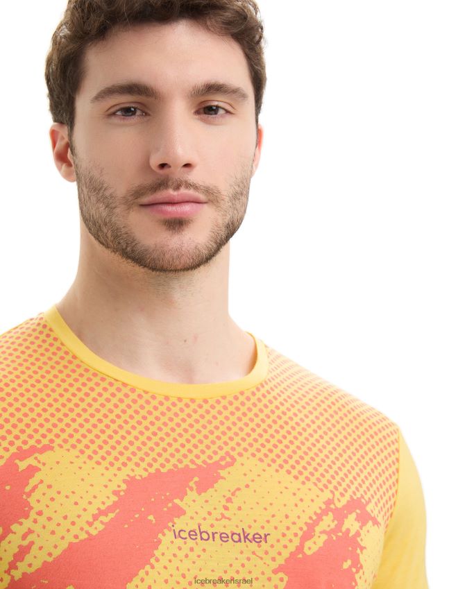 הַלבָּשָׁה Icebreaker שובל לחולצת טריקו עם שרוולים קצרים של merino sphere ii קַיִץ גברים 42N8VN44