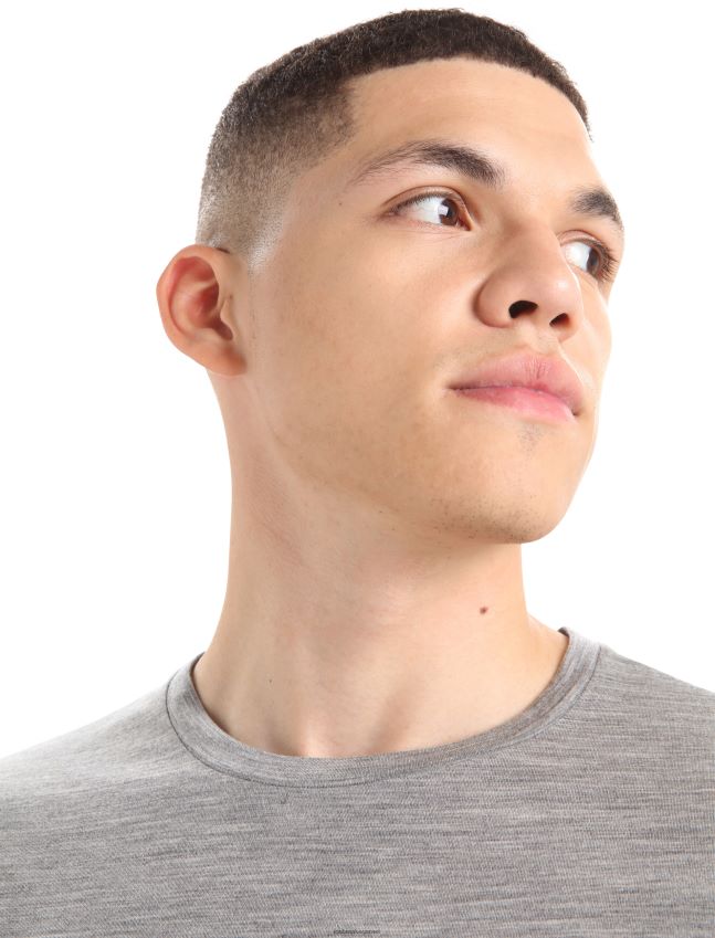 הַלבָּשָׁה Icebreaker חולצת טריקו עם שרוולים קצרים של merino sphere ii מטרו אברש גברים 42N8VN4