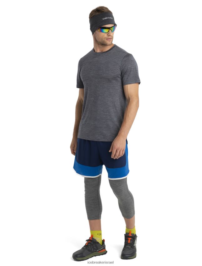 הַלבָּשָׁה Icebreaker חולצת טריקו עם שרוולים קצרים של merino sphere ii אברש חצות גברים 42N8VN5