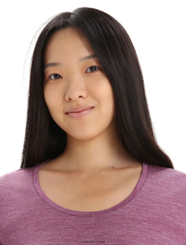 הַלבָּשָׁה Icebreaker חולצת טריקו עם שרוולים קצרים של merino sphere ii לך אברש ברי נשים 42N8VN613