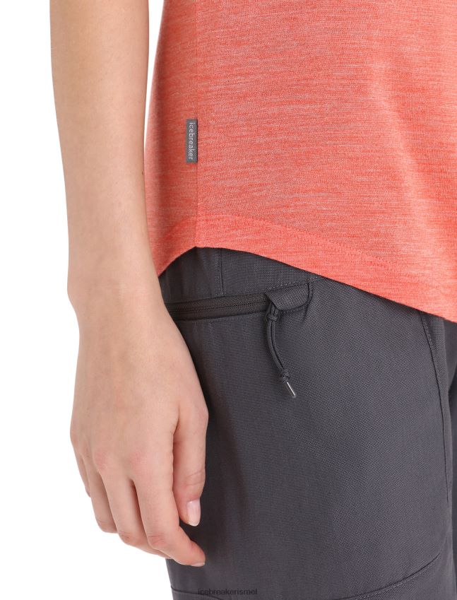 הַלבָּשָׁה Icebreaker טנק merino sphere ii אברש אדמה תוסס נשים 42N8VN618