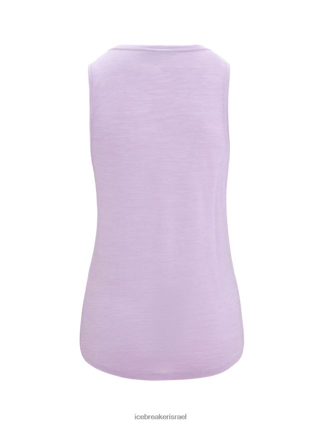 הַלבָּשָׁה Icebreaker טנק merino sphere ii מבט סגול נשים 42N8VN619