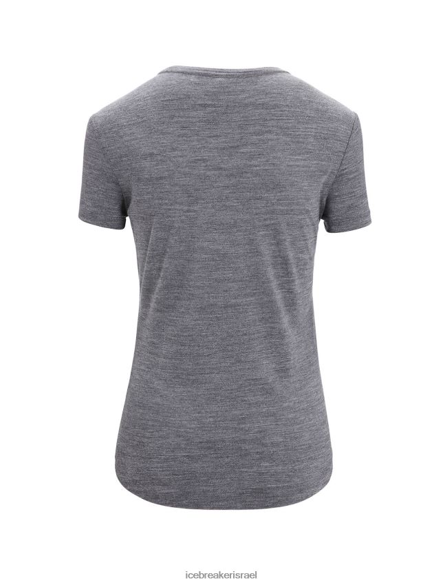 הַלבָּשָׁה Icebreaker merino sphere ii חולצת טריקו עם שרוולים קצרים חצות חיל הים אברש נשים 42N8VN673