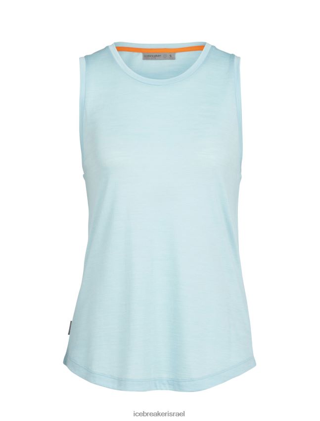הַלבָּשָׁה Icebreaker טנק merino sphere ii עֲרָפֶל נשים 42N8VN808