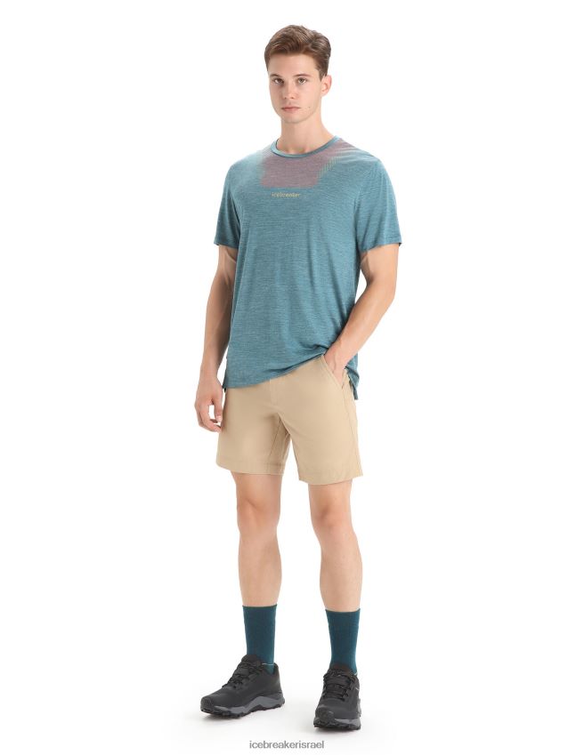 הַלבָּשָׁה Icebreaker merino sphere ii חולצת טריקו עם שרוולים קצרים תהילה ירוקה אברש גברים 42N8VN84