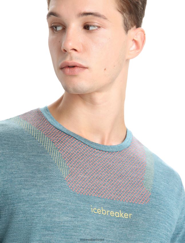 הַלבָּשָׁה Icebreaker merino sphere ii חולצת טריקו עם שרוולים קצרים תהילה ירוקה אברש גברים 42N8VN84
