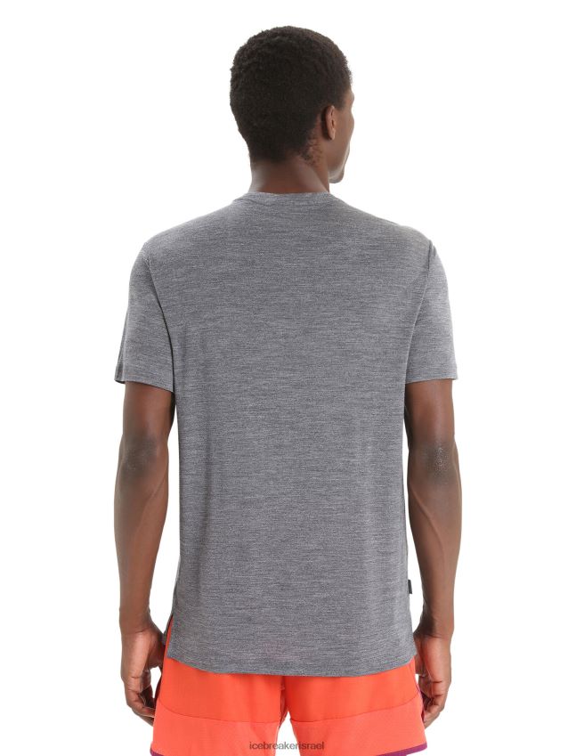 הַלבָּשָׁה Icebreaker merino sphere ii חולצת טריקו עם שרוולים קצרים חצות חיל הים אברש גברים 42N8VN85