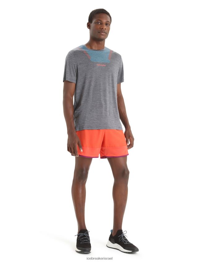 הַלבָּשָׁה Icebreaker merino sphere ii חולצת טריקו עם שרוולים קצרים חצות חיל הים אברש גברים 42N8VN85