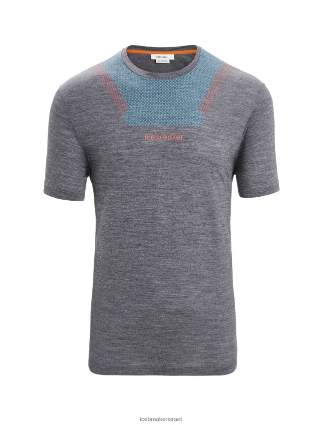 הַלבָּשָׁה Icebreaker merino sphere ii חולצת טריקו עם שרוולים קצרים חצות חיל הים אברש גברים 42N8VN85