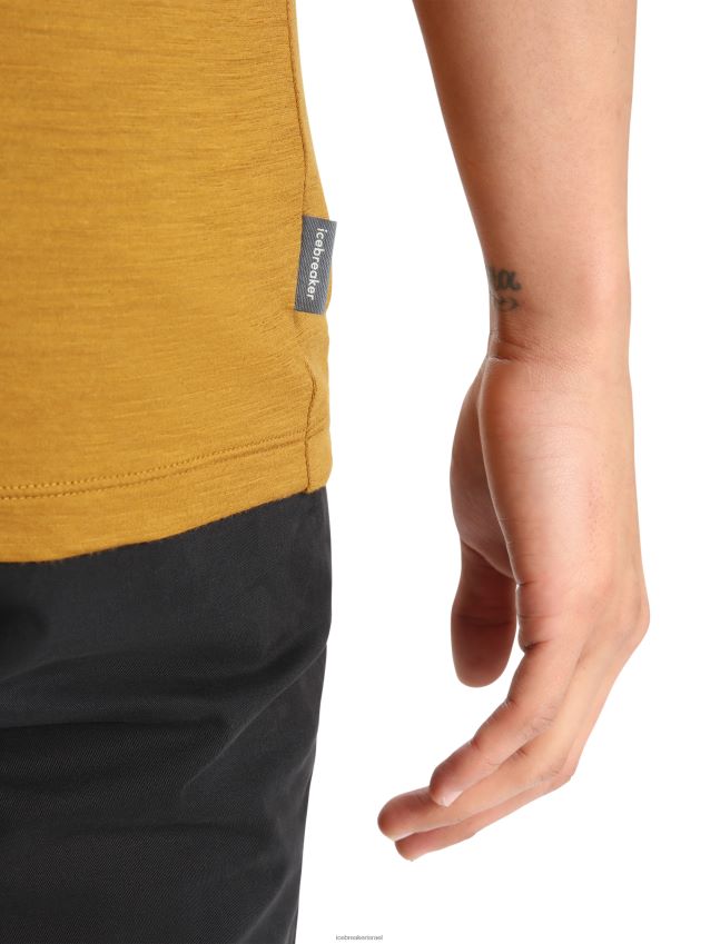 הַלבָּשָׁה Icebreaker merino tech lite ii חולצת טריקו עם שרוולים קצרים סקי יטי צפורן גברים 42N8VN363