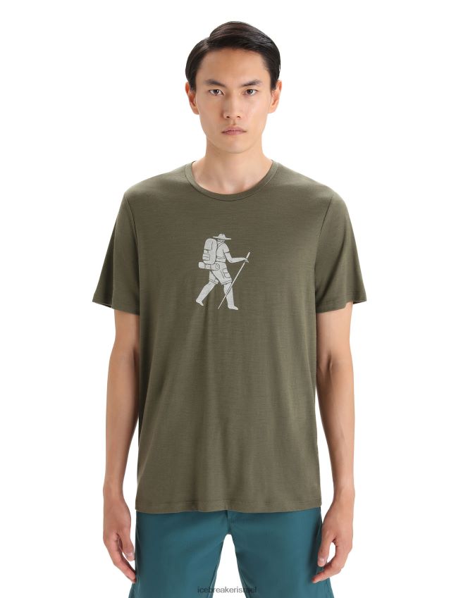 הַלבָּשָׁה Icebreaker merino tech lite ii חולצת טריקו עם שרוולים קצרים לודן גברים 42N8VN38