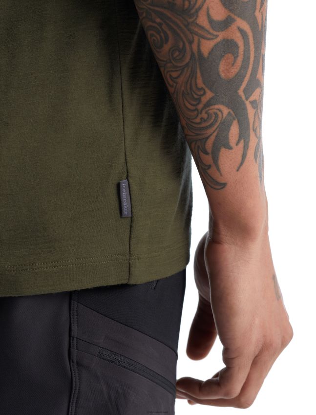 הַלבָּשָׁה Icebreaker merino tech lite ii חולצת טריקו עם שרוולים קצרים לודן גברים 42N8VN473