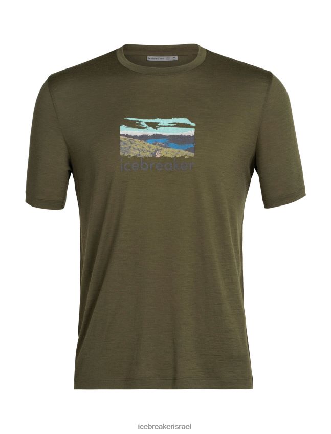 הַלבָּשָׁה Icebreaker merino tech lite ii חולצת טריקו עם שרוולים קצרים לודן גברים 42N8VN473