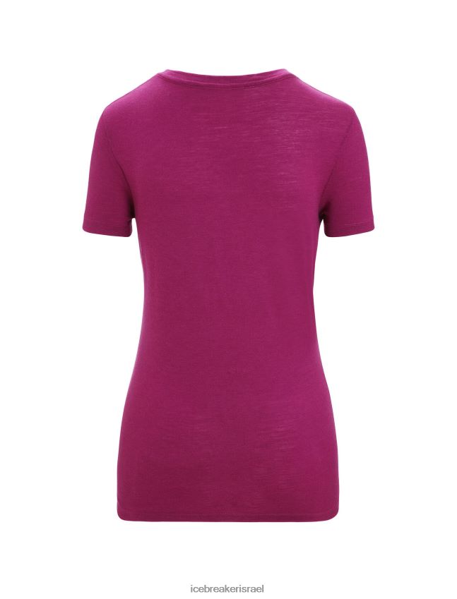 הַלבָּשָׁה Icebreaker merino tech lite ii חולצת טריקו עם שרוולים קצרים ללכת ברי נשים 42N8VN604