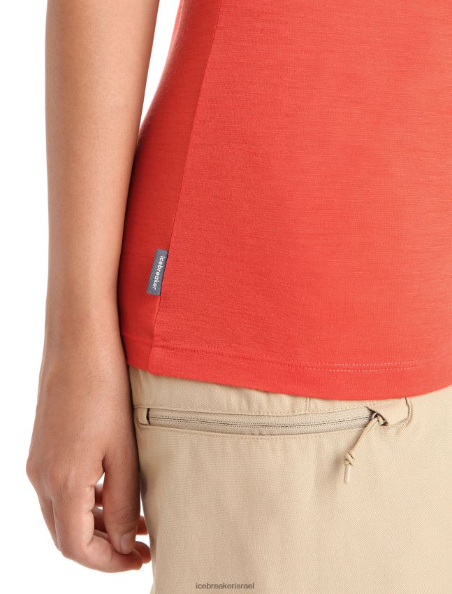 הַלבָּשָׁה Icebreaker merino tech lite ii חולצת טריקו עם שרוולים קצרים שלב הירח אדמה תוססת נשים 42N8VN616
