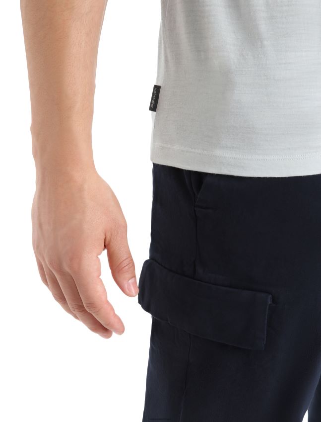 הַלבָּשָׁה Icebreaker merino tech lite ii חולצת טריקו עם שרוולים קצרים alps 3d אֶתֶר גברים 42N8VN432