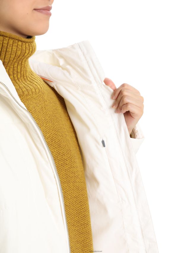 הַלבָּשָׁה Icebreaker ז'קט קפוצ'ון merinoloft collingwood ii 3q שֶׁלֶג נשים 42N8VN840