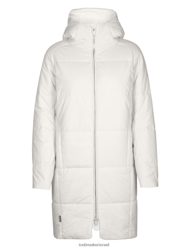 הַלבָּשָׁה Icebreaker ז'קט קפוצ'ון merinoloft collingwood ii 3q שֶׁלֶג נשים 42N8VN840