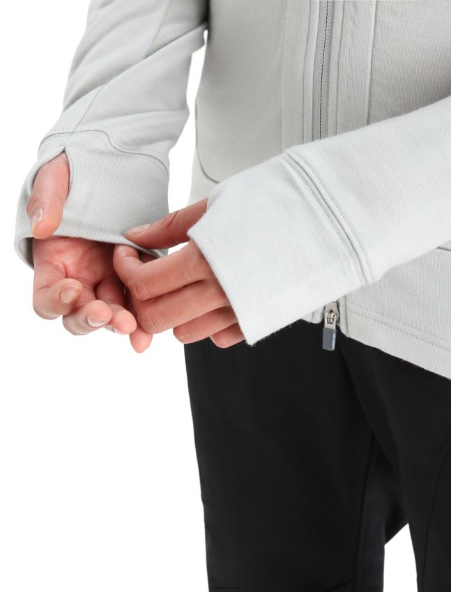 הַלבָּשָׁה Icebreaker קפוצ'ון מרינו quantum iii עם שרוולים ארוכים אתר/פלאש נשים 42N8VN897