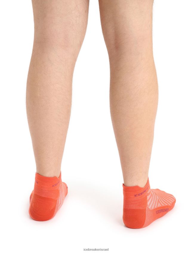 אביזרים Icebreaker מרינו run+ גרבי מיקרו קלות במיוחד אברש אדמה תוסס/גו ברי גברים 42N8VN266