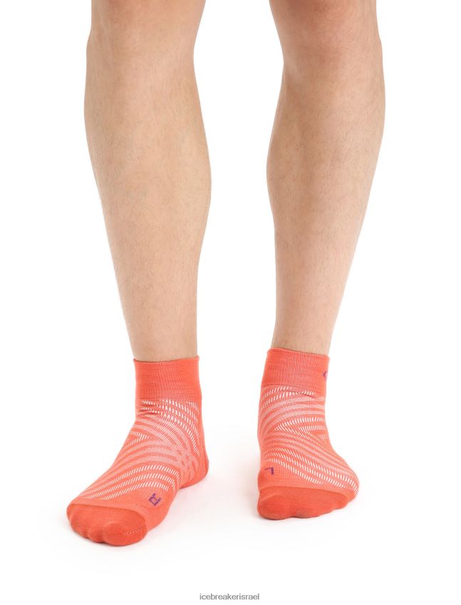 אביזרים Icebreaker מרינו run+ גרבי מיני קלות במיוחד אברש אדמה תוסס/גו ברי גברים 42N8VN278