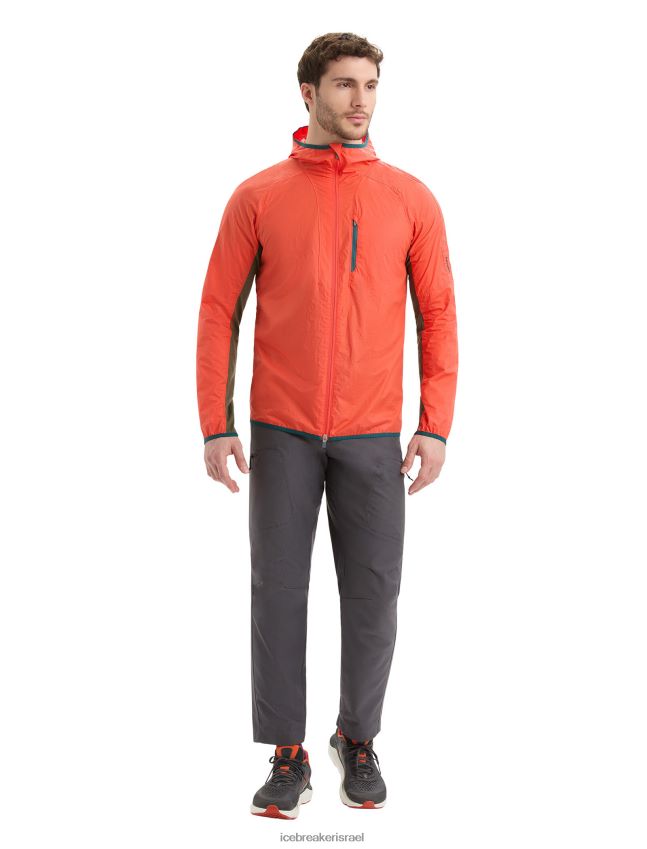 הַלבָּשָׁה Icebreaker מעיל רוח של shell+ כותנה מרינו אדמה/לודן תוסס גברים 42N8VN238