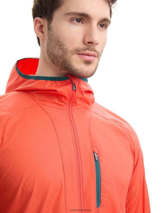 הַלבָּשָׁה Icebreaker מעיל רוח של shell+ כותנה מרינו אדמה/לודן תוסס גברים 42N8VN238